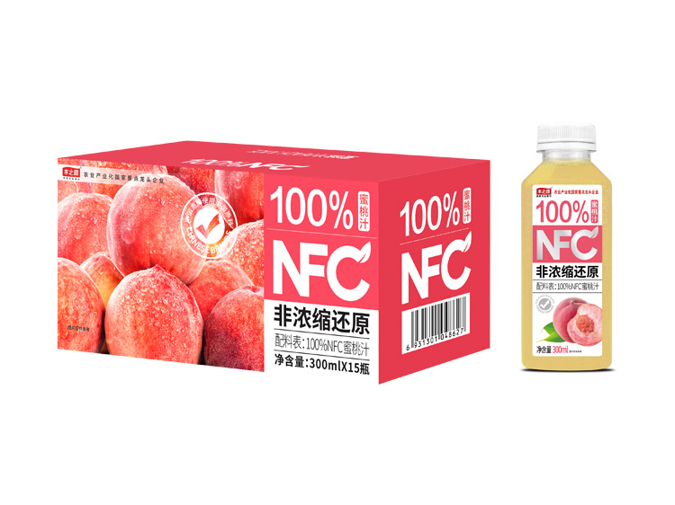 NFC蜜桃汁300ml