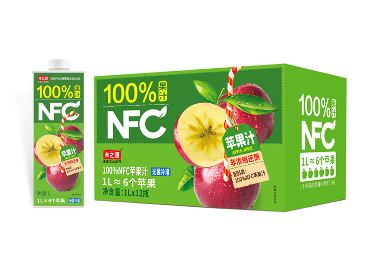 NFC蘋(píng)果汁1L